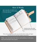 Cheery Mishaps - Personalized 5 Year Leather Journal
