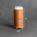 Get Best Personalized Leather Slim Can Holder Online
