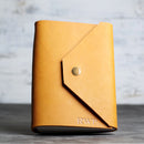 Personalized Handmade Leather Journal Refill Snap