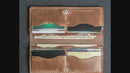 Long Wallet - Double Sided - Personalized Leather Wallet