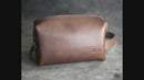 Get Personalized Leather Dopp Kit