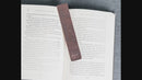 Love Story Quote - Leather Bookmark