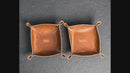 Personalized Square Leather Dice Tray Online