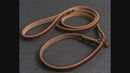 Slip Lead Dog Leash - Personalized Leather Dog Leash