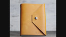 Cheery Mishaps - Personalized Leather Journals w/ Snap Closure