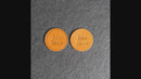Wolf Leather Patches with Optional Hook and Loop Fastener