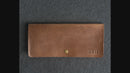 Long Wallet - Single Sided - Personalized Leather Wallet