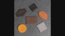 Custom Leather Patches with Hook and Optional Loop Fastener - Personalized with Logo, Text, or Initials - Blank Leather Patches