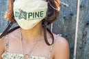 Personalized Premium Leather Face Mask Lanyard