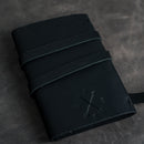 Refillable Leather Adventure Journal with Wrap Closure | Personalized Travel Gift | Travel Notebook | Leather Journal