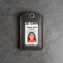 Leather ID Card Holder | ID Badge Holder