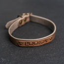 Personalized Leather Dog Collar