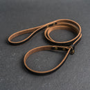 Slip Lead Dog Leash - Personalized Leather Dog Leash