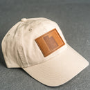 Leather Patch Unstructured Style Hat - Utah Stamp