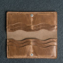 Long Wallet - Double Sided - Personalized Leather Wallet