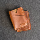 Card Holder Wallet - Personalized Leather Wallet