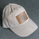 Leather Patch Unstructured Style Hat - Utah Stamp