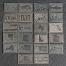 Cheery Mishaps - Leather Patch Performance Style Trucker Hats - 30+ Stamp Design Options
