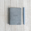 Personalized Leather Vow Book - Vows (Serif)