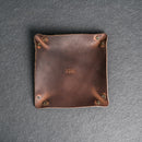 Buy Best Personalized Square Leather Dice Tray