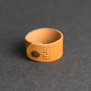 Personalized Leather Shawl Cuff