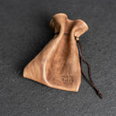 Shop Personalized Leather Dice Bag with Design Stamp