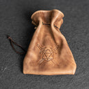 Personalized Leather Dice Bag Order Now
