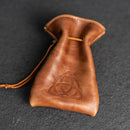 Order Personalized Leather Dice Bag