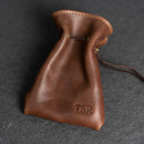 Personalized Leather Dice Bag with Design Stamp Online