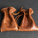 Buy Best Personalized Leather Dice Bag with Custom Stamp