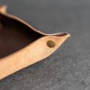 Custom Hexagon Leather Dice Rolling Tray
